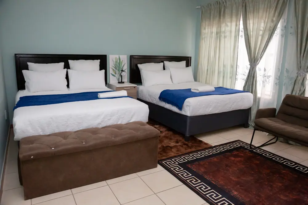 Family Room with two double beds